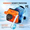 Water Diaphragm Pump, 13.25 liters, 55 PSI Rated Pressure (40-80 PSI Adjustable), 12.7mm MNPT Self Priming Sprayer Pump with Pressure Switch for RV