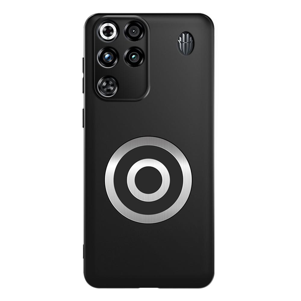 For ZTE Nubia RedMagic 11 Pro 5G/11 Pro+ 5G Case Graphene + Brass Heat Dissipation Silicone PC Phone Cover Support Magnetic Car Mount