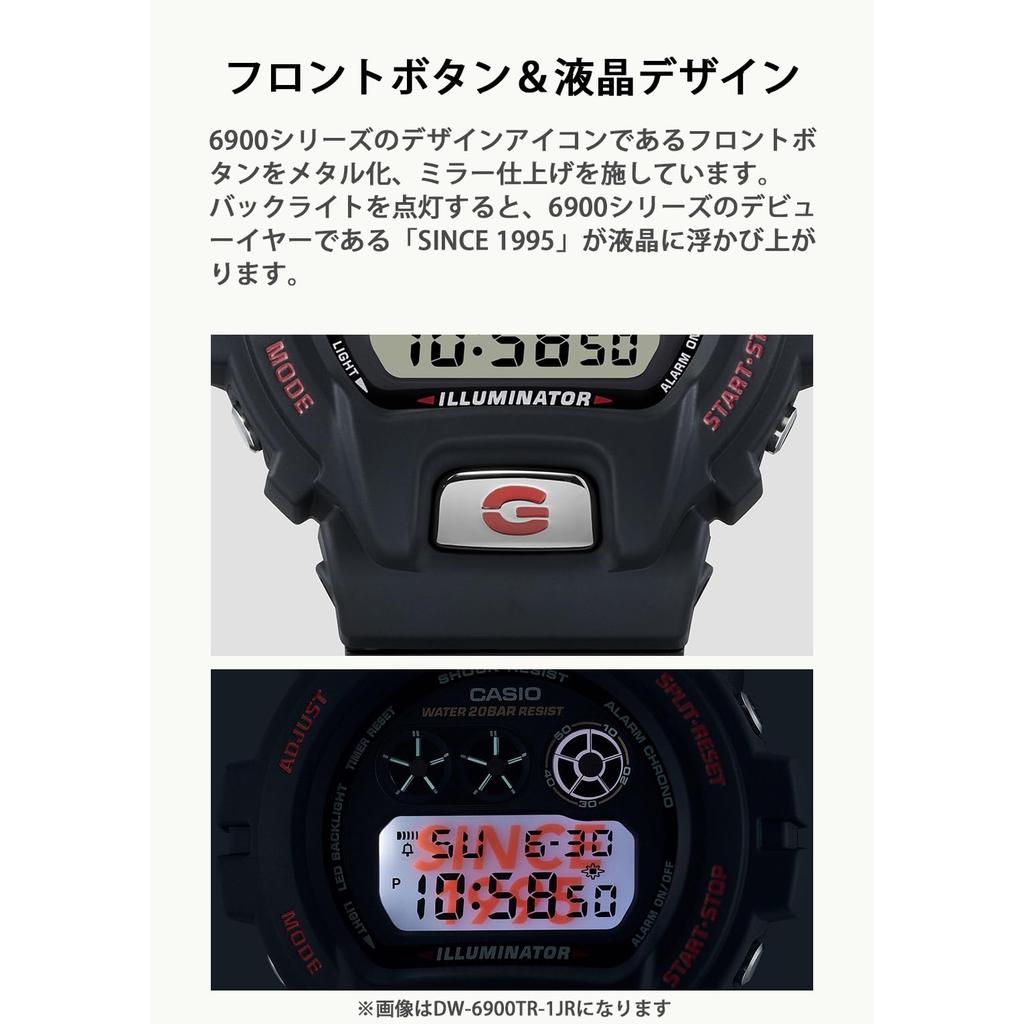 [Casio] Men   s G-Shock Watch DW-6900TR-9JR 30th Anniversary Edition Yellow    Japan Domestic Product
