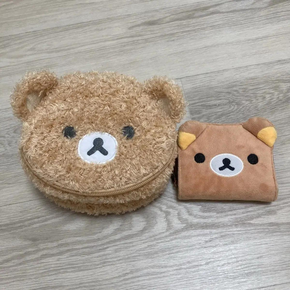 

Rilakkuma Character Wallet + Pouch