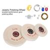 3pcs Buffing Polishing Wheel Jewelry Making Processing Polishing Tool (3inch 4inch 5inch)