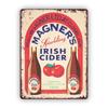 Vintage Magners Irish Cider Metal Sign - 1935 Award Winning Design, Rustic Wall Art for Bars, Living Room, Bedroom Decor,  ,