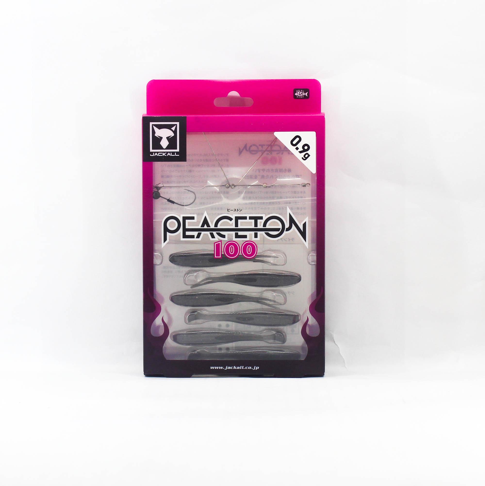 Jackall Мягкая приманка Peaceton 100 мм 0,9 грамма Maruhata Silhouette Shad (8271)