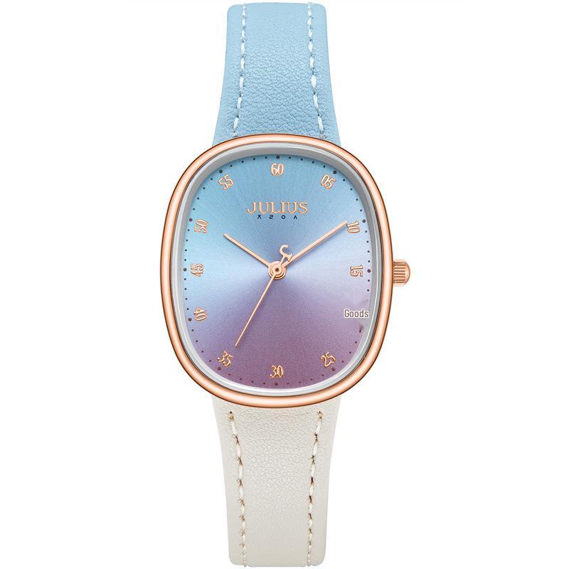 

JULIUS JA-1559 Women s Oval Dial Light Luxury Watch