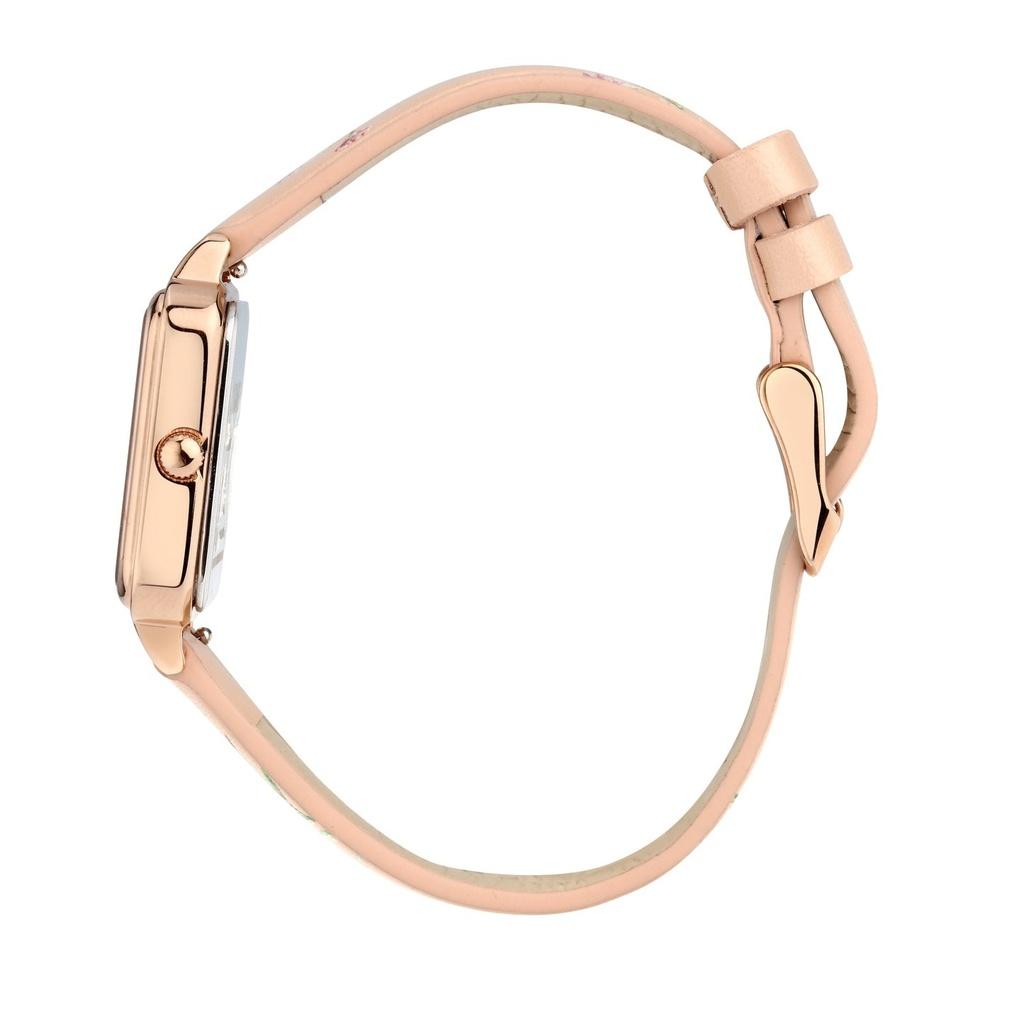 Oui & Me Harmonie Pink Leather Strap Rose Gold Dial Quartz ME010383 Women's Watch