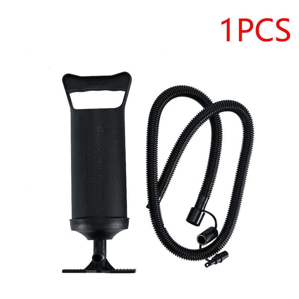 Two Way Air Pump PVC Manual Air Pump Fast Inflation Two-Way Handheld Inflatable Air Pump for Swimming Pools Mattresses