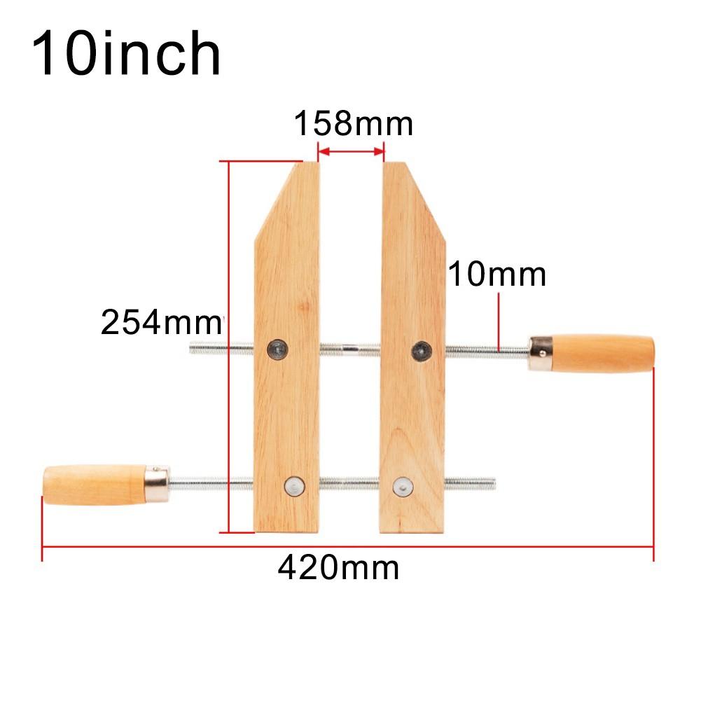 Comfortable Grip Clamping Tool Wooden Handscrew Clamp Woodworking Clamps
