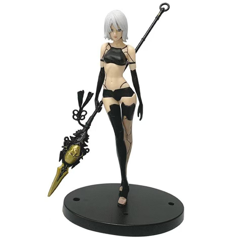 Anime NieR:Automata Yorha No. 2B A2 9S PVC Anime Action Figures Model Collection Ornament Cartoon Toy Birthday Gift