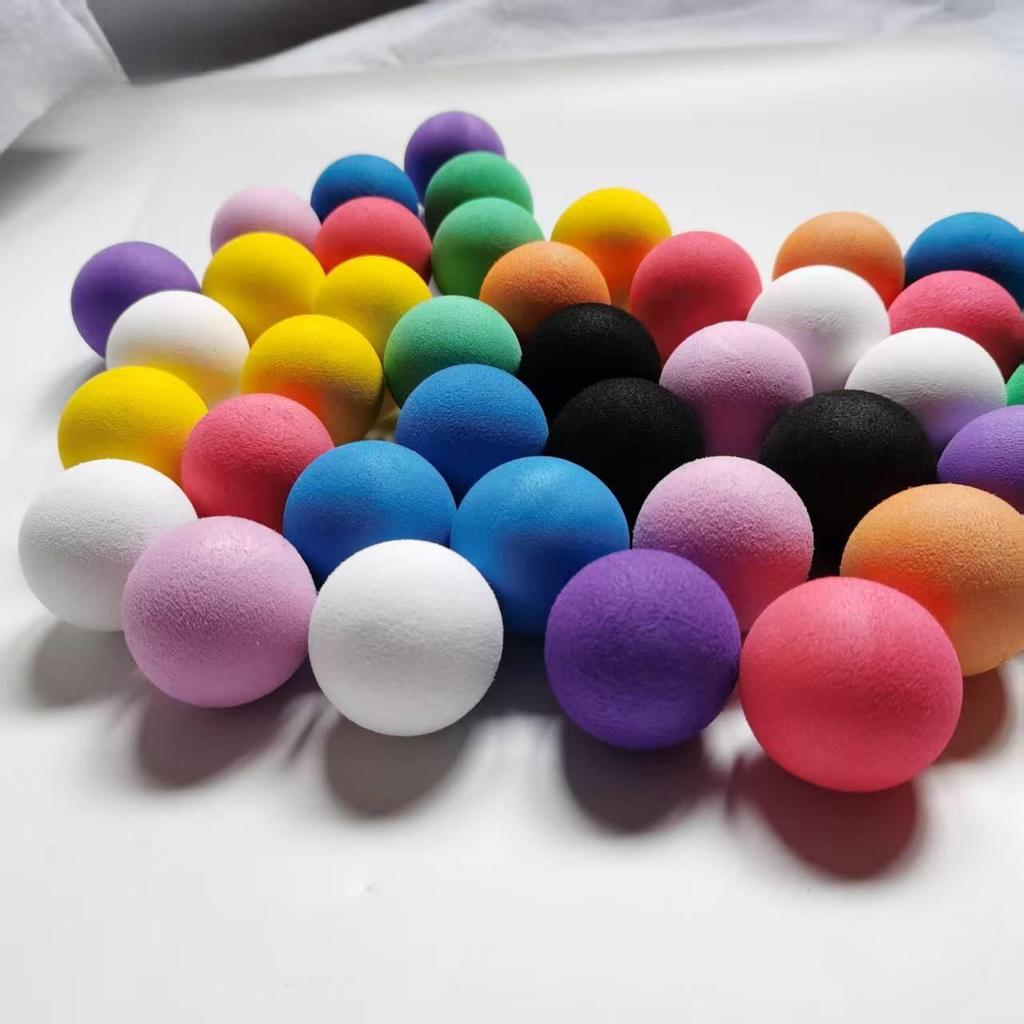 70mm EVA Foam Sponge Ball - Children's Toy for Kindergarten, Throwing & Entertainment, Colored & Durable