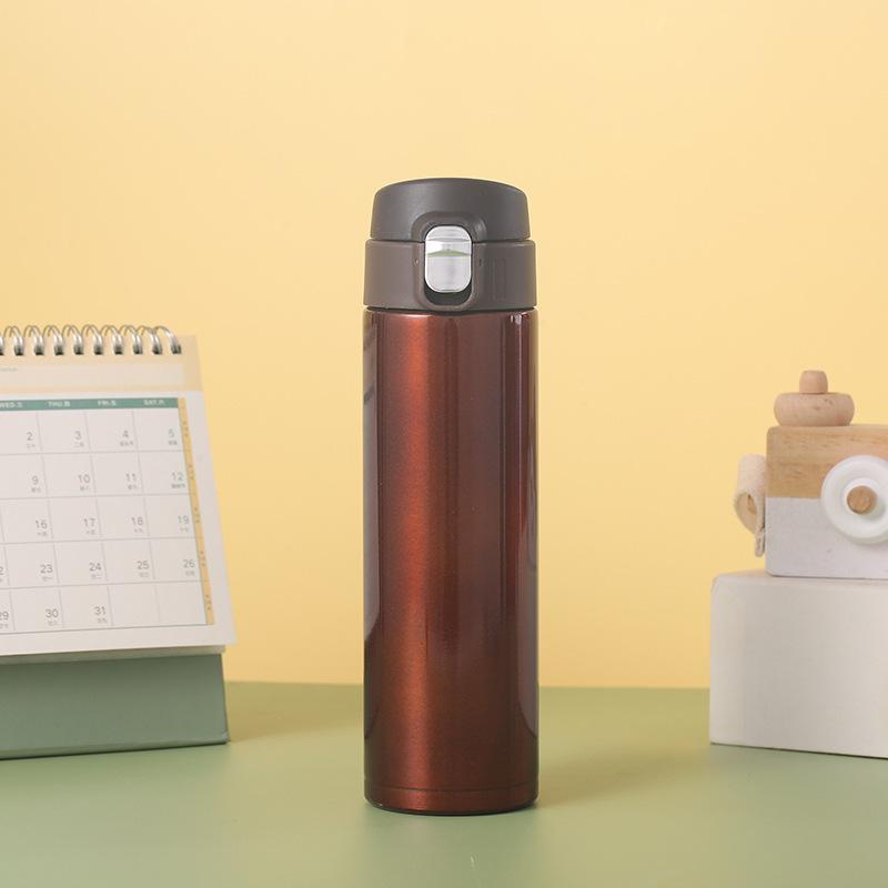 Creative Fashion Business Office Bouncing Cup Advertising Promotion Gift Cup Stainless Steel Thermos Cup