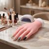 Soft Nail Practice Hand Flexible Positioning Fake Hand Nail Tools Mannequin Hand  Nail Training