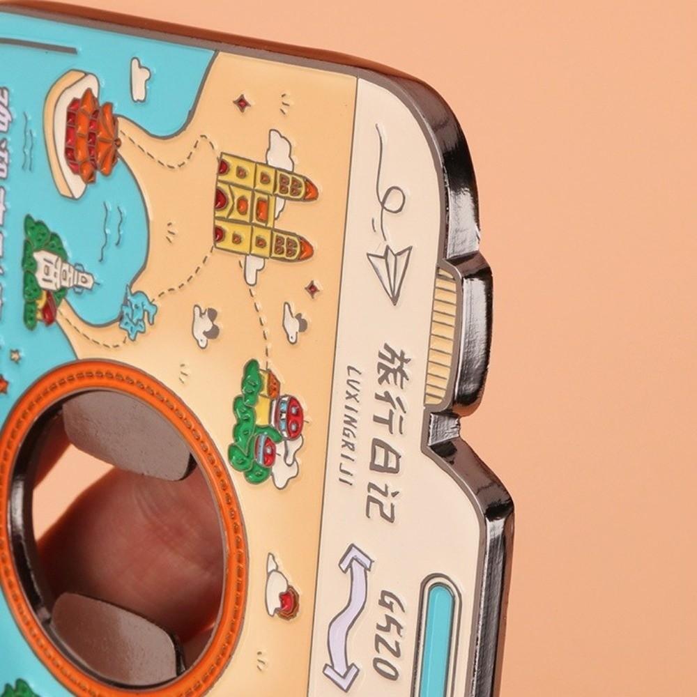 Pečený lak Samolepka na lednici Design scénických míst Turismus Otvírák Funkční dekorace