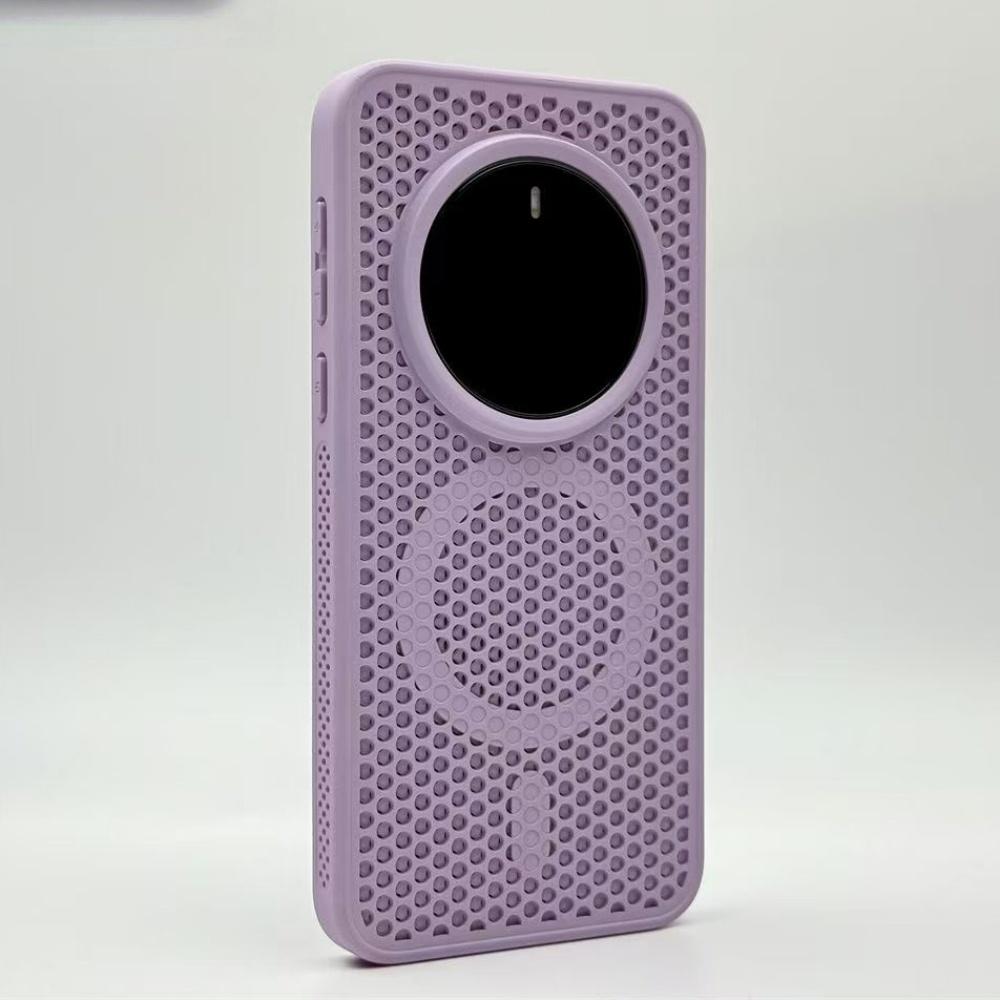 Honeycomb Holes For Magsafe Case for OnePlus 13 12 A5 Pro Cooling Magnetic Wireless Charging Shockproof Matte Hard PC Cover