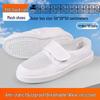 Breathable Anti-static Mesh Shoes with Thick Soft Soles and Non-slip Velcro Canvas