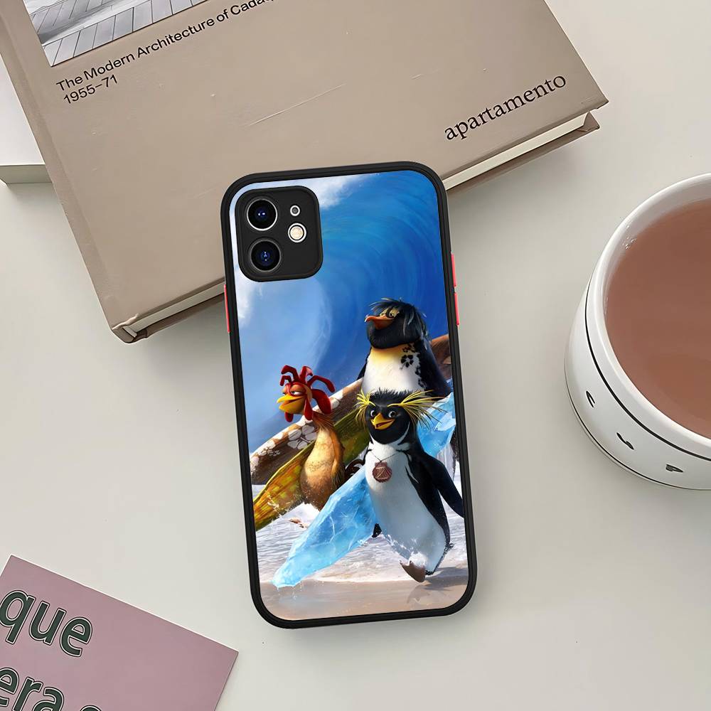 Chicken J-Joe Surf Phone Case For IPhone 16 15 14 13 12 11 Pro Max 7 8 6 6s Plus Matte Cover