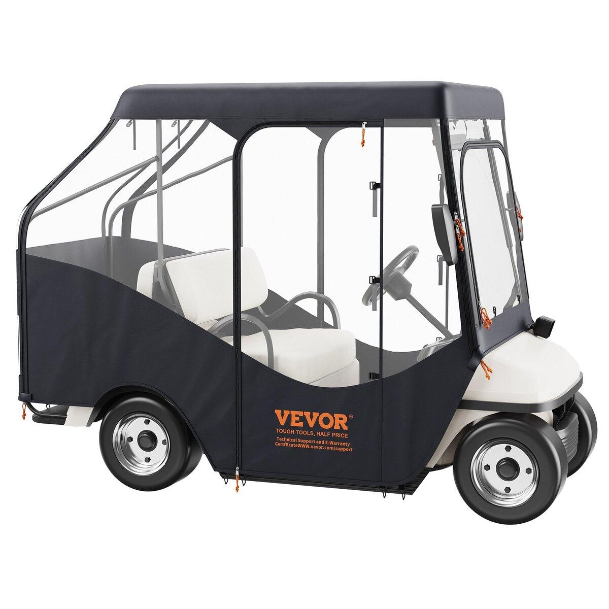 Golf Cart Enclosure, 420D Polyester Driving