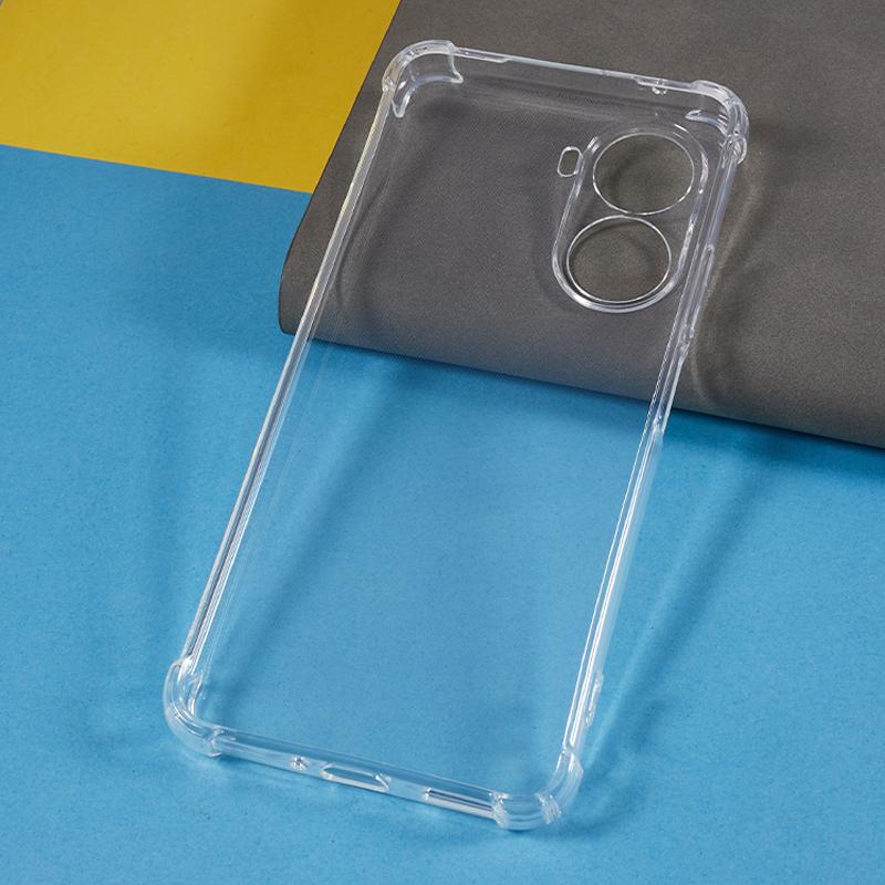 For Huawei nova 10 SE 4G Soft TPU Phone Case Transparent Reinforced Corner Phone Cover