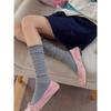 Female Spring and Autumn Ear Side Ballet Wind Drum Pile Cotton Socks