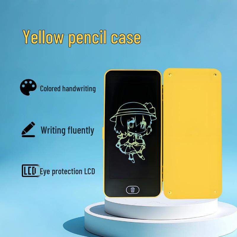 Multifunctional LCD Writing & Drawing Pencil Case - Portable Student Stationery Box