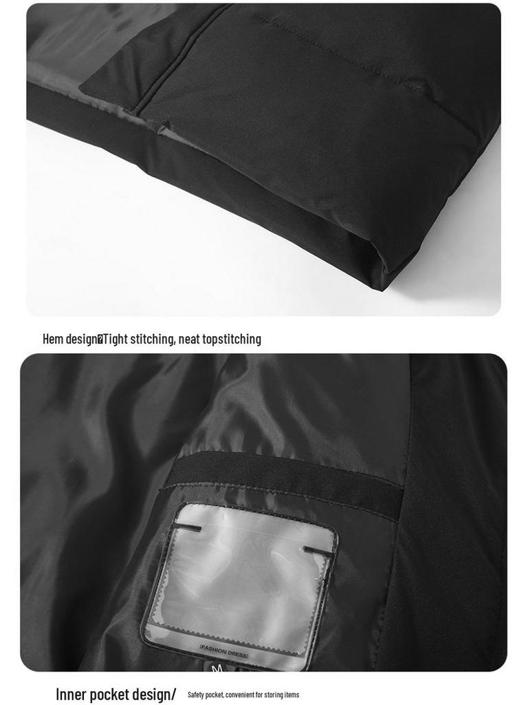 Winter Long Down Jacket Unisex – Over-the-Knee Thickened Warm Cotton Coat