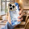 Phone Case: Lambskin 2D Flat Samsung Galaxy A34 A35 M05 M06 S20 S22 S21 FE Plus 5G Protective Case, Long-Haired White Cat, Christmas and Halloween Gif