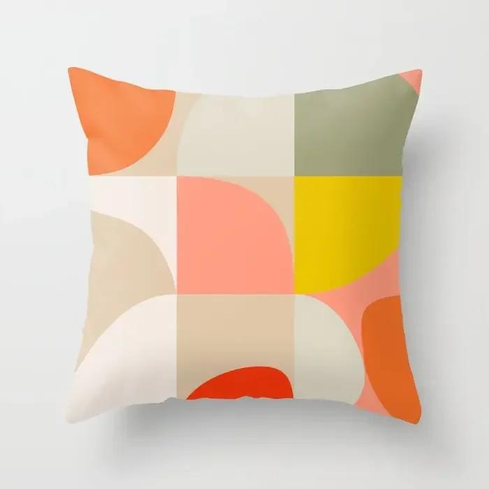 

House Decorative Home Наволочка на диван Наволочка 45*45 Nordic 40*40см 40x40см 50x50 геометрія Вітальня абстракція 60x60 12x12Inch