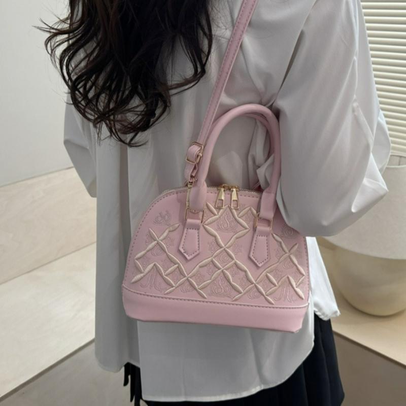 Plaid Simple Crossbody Bag Women Fashion Retro Shoulder Bag Casual Shell Purse Comfortable and Versatile Texture Storage Bags