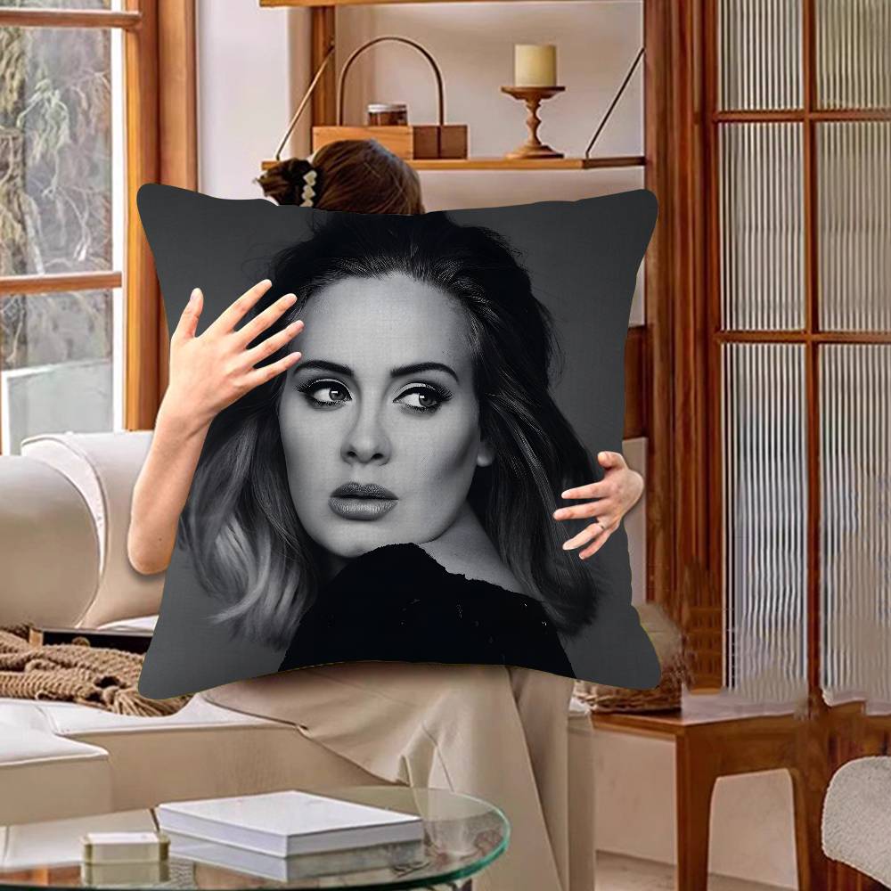 A-adele A-adkins Personalized Pillow Dust Cover Bedroom Kids Party Decoration Pillowcase Birthday Children Gift