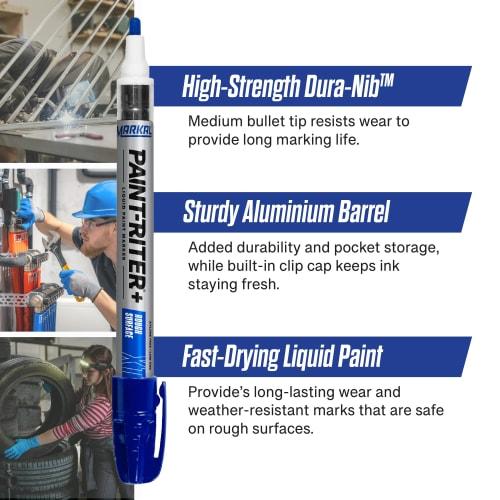 LACO Markal Industrial Marker "PRO-LINE-XT" Blue 97254