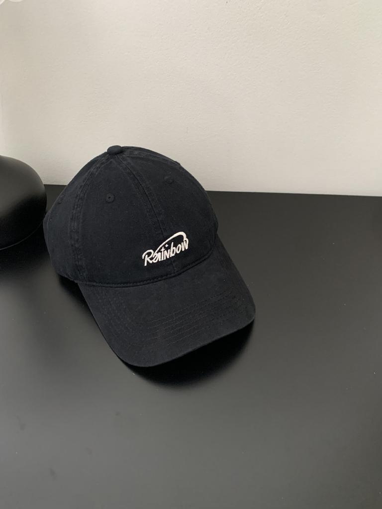 Casquette de Baseball pour Femmes Nouvelle Broderie Lettre Large Bord Chapeau de Soleil Décontracté pour Printemps Été