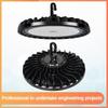 100W/150W/200W LED Mining Lights Sports Hall Hanging Circular Ceiling Light High Power Industrial Anti Glare Lamp New