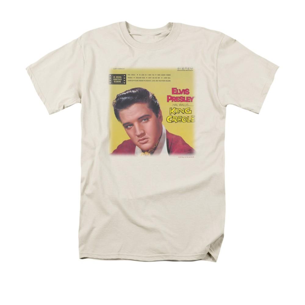 T-ShirtELVIS PRESLEY KING CREOLE SOUNDTRACK Licensed Men s Graphic Tee Shirt SM-3XL L
