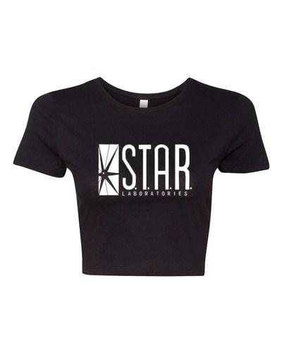Crop Top Ladies Star Labs Captain Laboratories TV Comics Labs DT T-Shirt Tee Unisex T-Shirt M