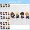 Adorable Harry Potter Shoulder To Shoulder Sleep Series Q Version Pvc Toy Figure Collection