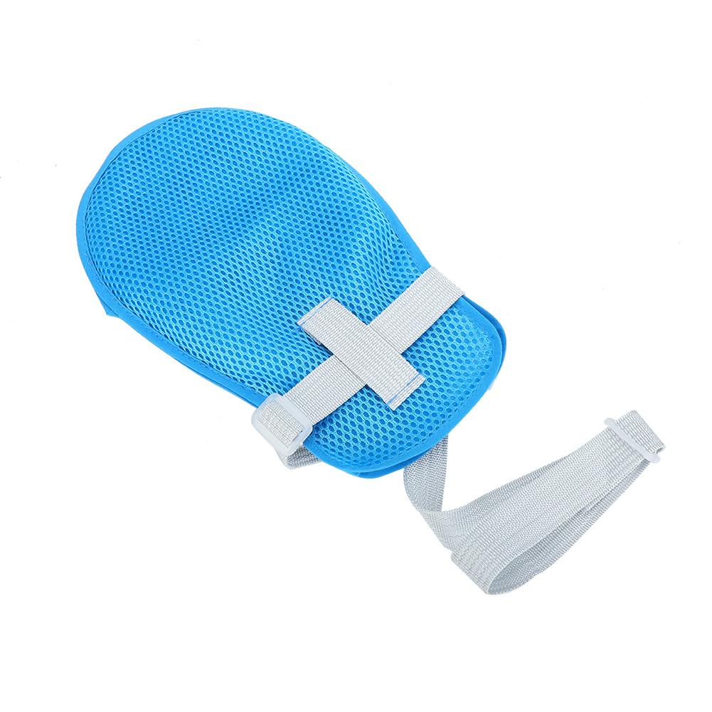 

Перчатки с фиксированным захватом для рук, защитные перчатки для пальцев, синие