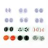 Earring Silicone Resin Mold,Ear Stud Resin Mold DIY Jewelry Casting Moulds