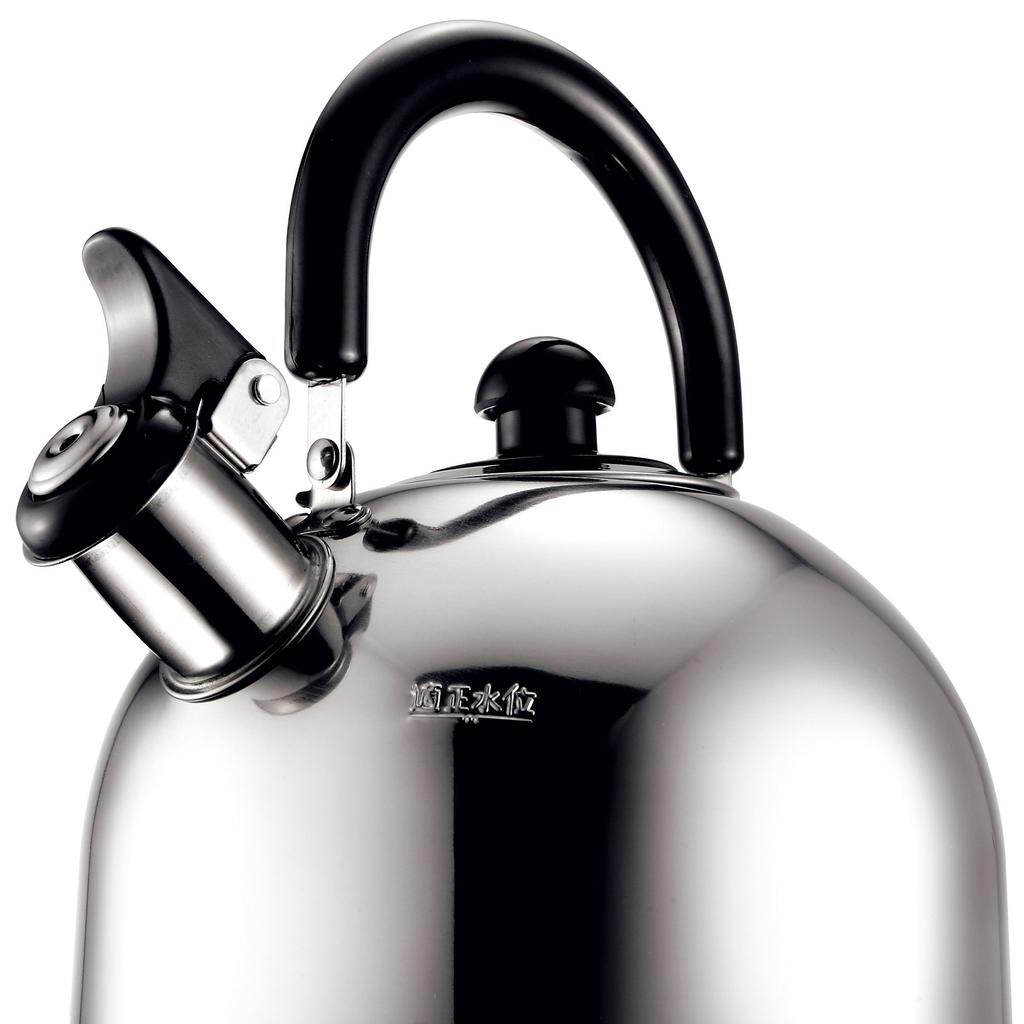 Kettle Silver Wide Mouth Whistling Kettle Kettle/Water 3.6L CW-36