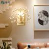 E14 Wall Sconce Crystal Wall Light Simple And Creative Bedroom Bedside Wall Lamp Crystal Lights Gold/Sliver For Home Ligting