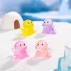 10Pcs/lot Mini Luminous Sea Lion Animal Miniatures Mini Figurine Glow in the Dark Fairy Garden Decoration Moss Terrarium Micro Landscape