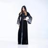 Halloween Grim Reaper Long Dress Costume for Women - Skeleton Vampire Role-Play