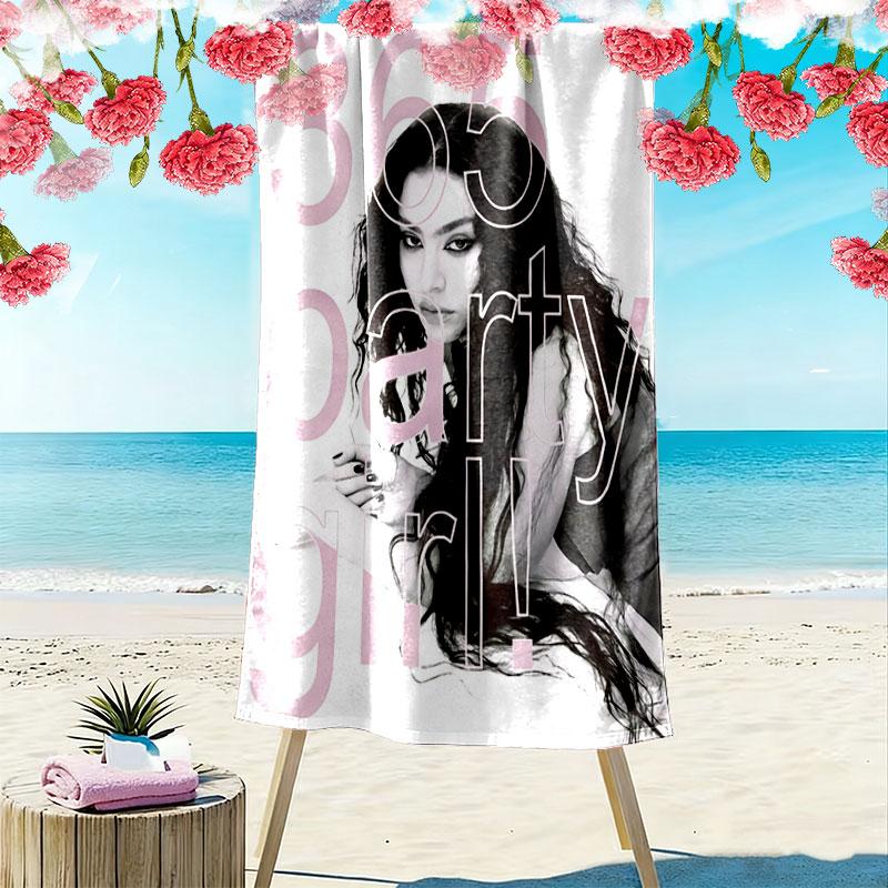 Charli XCX Beach Towel, Large Soft Quick Dry Towel for Beach Camping Swimming