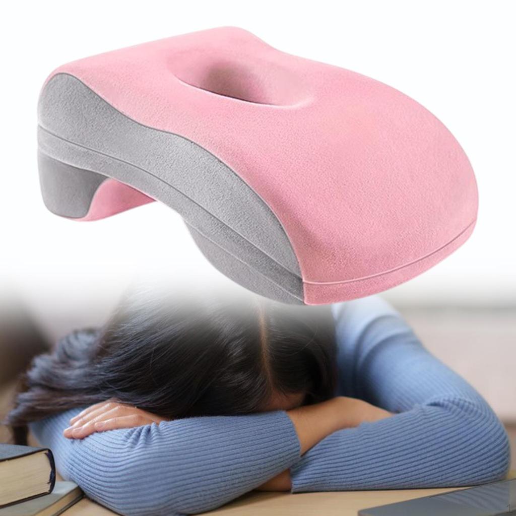 Pillow Neck Pad Waist Headrest Face Down Support Cushion for School Aircraft Student