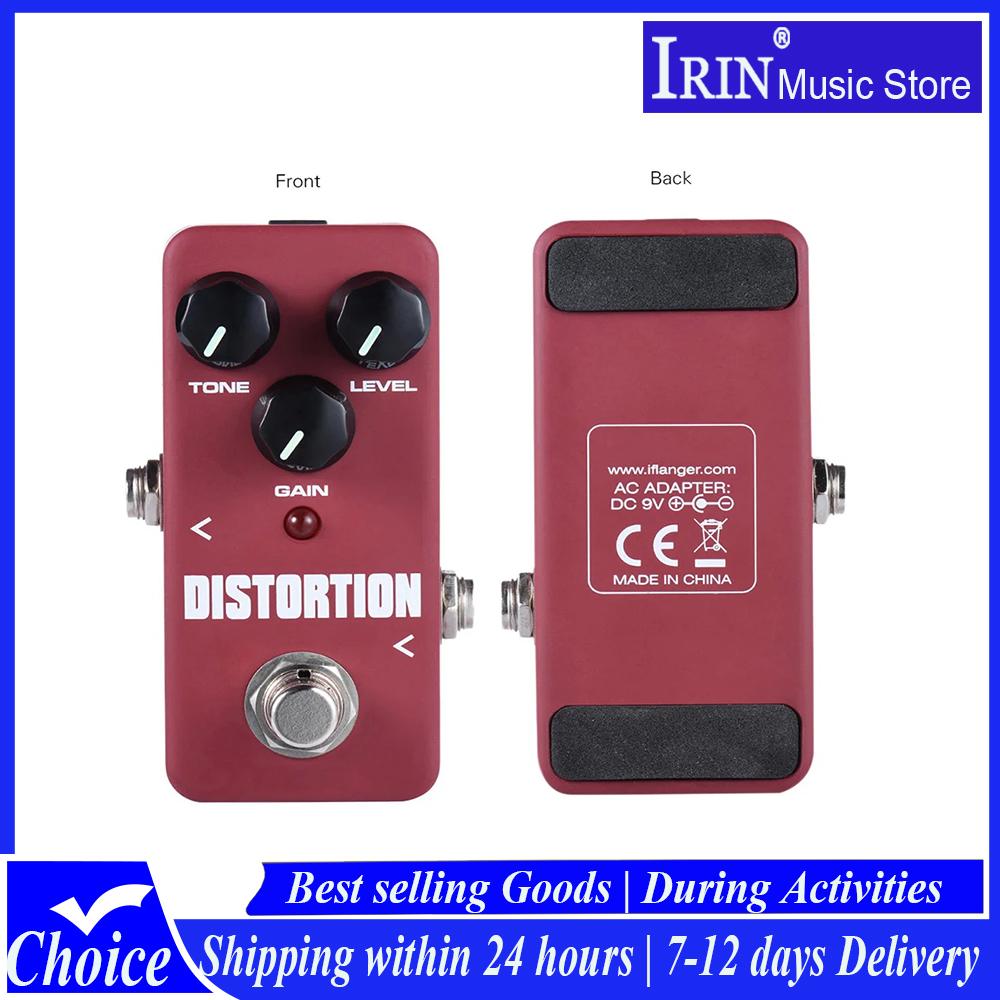 Kokko Distortion Electric Guitarra Effect Peda Two-stage Distortion Connection Effect True Bypass Pedal FCP-2 Guitar Accessory