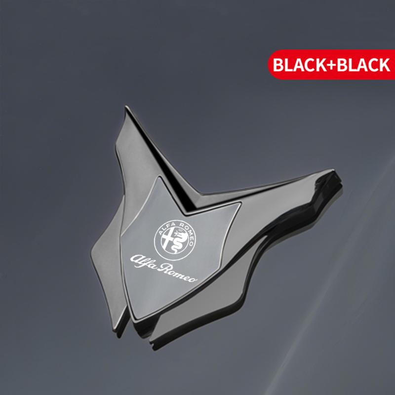 3D Metalowy Znak Błotnika Samochodowego Naklejka Logo Dla Alfa Romeo STELVIO Giulia 159 Giulietta 147 Mito 156 MTO Sportiva Akcesoria