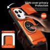 KEYSION Magnetic Phone Case for Realme GT 8 Pro Slide Camera Lens Protection Upright Kickstand 360° Ring Shockproof Back Cover