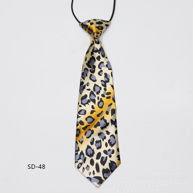 Children'S Printed Small Tie, Handsome Trendy Treasure Tie, Baby Tie, Student School Uniform Tie.