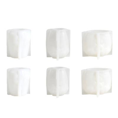 Vine Flower Carved Silicone Candle Molds for Epoxy Resin Flower Cylinder Silicone Molds for Candle Soap Home Decoration