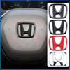 1pc ABS Car Steering Wheel Center Emblem Sticker For Honda Civci CRV Accord Mugen Prelude FIT City CRZ CRX Jazz D-series B-series H