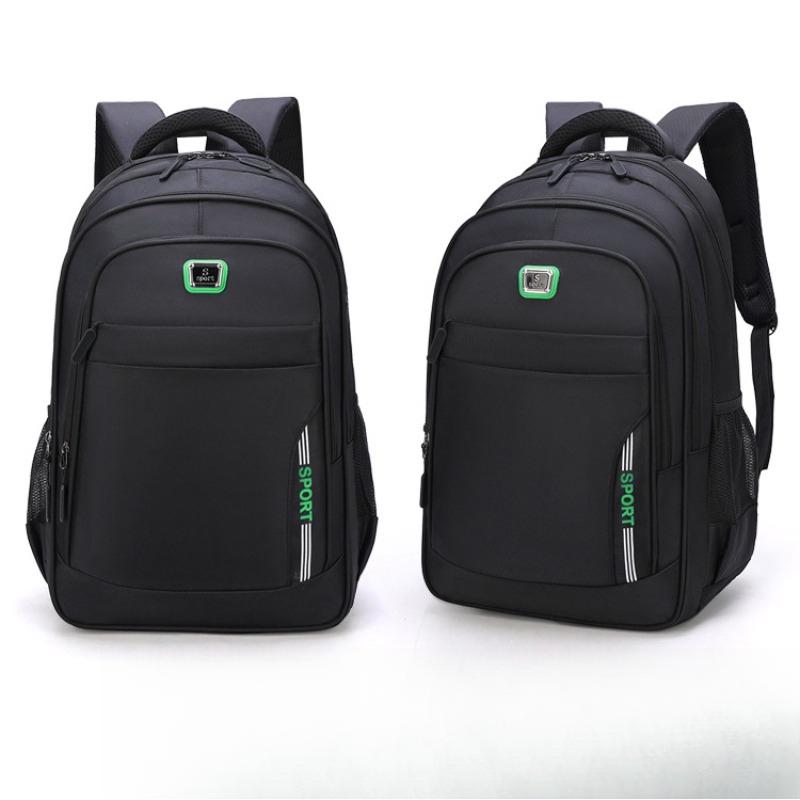Sac à dos d'affaires, Sac à dos de navette de grande capacité, Cadeau promotionnel pour hommes, Sac d'ordinateur multifonctionnel vert