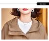 Women's 2026 Retro Petite Short Windbreaker - Spring/Autumn Casual Jacket